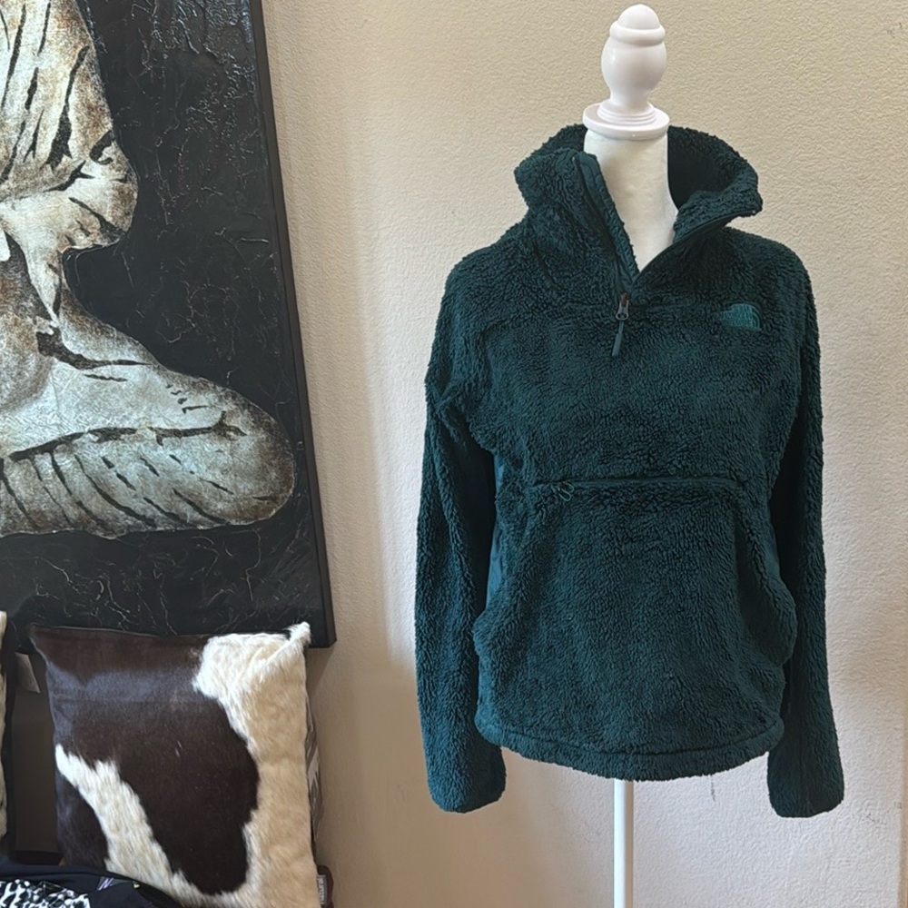 The North Face Dark Teal Fleece Jacket